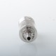 Authentic GD MODS MD-01 MTL / DL RTA Rebuildable Tank Atomizer - Silver, 5.5ml, 23mm Diameter