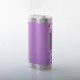 Rekavape Dani Mirco Style DNA60C 60W VW Box Mod - Silver + Purple, 1~60W, 1 x 18650, Evolv DNA60C Chipset