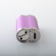 Rekavape Dani Mirco Style DNA60C 60W VW Box Mod - Silver + Purple, 1~60W, 1 x 18650, Evolv DNA60C Chipset