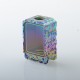 Rekavape PRC Style Boro Tank for SXK BB / Billet AIO Box Mod Kit - Rainbow Splatter, Titanium