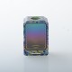 Rekavape PRC Style Boro Tank for SXK BB / Billet AIO Box Mod Kit - Rainbow Splatter, Titanium