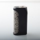 Rekavape Stratum V6S Style 60W VW Box Mod - Black, 1~60W, 1 x 18650, Aluminum + SS