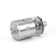 SXK pNeumatyca Style RTA Rebuildable Tank Atomizer - Silver, 316SS + Glass, 3.5ml, 22mm Diameter