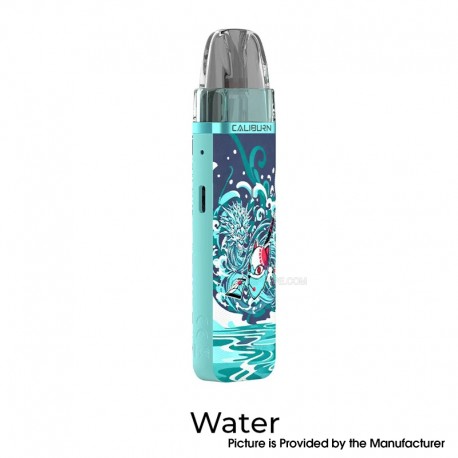 [Ships from Bonded Warehouse] Authentic Uwell Caliburn G3 Lite Pod System Kit - Water, 1200mAh, 2.5ml, 0.6ohm