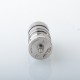 YFTK Ti Flash e-Vapor V4.5S+ Style RTA Rebuildable Tank Atomizer - Silver, Titanium + Glass, 4.5ml, 23mm Diameter
