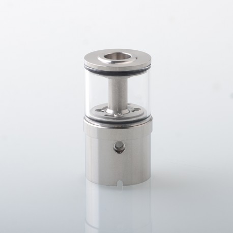 YFTK All in One Tank Cap 4.0ml for Flash e-Vapor V4.5S+ / V4.5 Style RTA - Silver, Upgrade Version