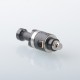 Monarchy Mobb MV Inverted Skull Style RBA Bridge for Billet / BB / Boro Tank - Black, 4 PCS Air Pin 1.0, 1.5, 2.5, 3.5mm