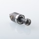 Monarchy Mobb MV Inverted Skull Style RBA Bridge for Billet / BB / Boro Tank - Black, 4 PCS Air Pin 1.0, 1.5, 2.5, 3.5mm