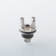 Monarchy Mobb MV Inverted Skull Style RBA Bridge for Billet / BB / Boro Tank - Black, 4 PCS Air Pin 1.0, 1.5, 2.5, 3.5mm