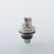 Monarchy Mobb MV Inverted Skull Style RBA Bridge for Billet / BB / Boro Tank - Black, 4 PCS Air Pin 1.0, 1.5, 2.5, 3.5mm