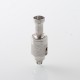 Monarchy Mobb MV Inverted Skull Style RBA Bridge for Billet / BB / Boro Tank - Silver, 4 PCS Air Pin 1.0, 1.5, 2.5, 3.5mm