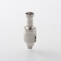 Monarchy Mobb MV Inverted Skull Style RBA Bridge for Billet / BB / Boro Tank - Silver, 4 PCS Air Pin 1.0, 1.5, 2.5, 3.5mm