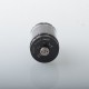 Vapor Giant VG Style MTL RTA Rebuildable Tank Atomizer - Black, 316SS + Glass / PC, 3.3ml, 23mm Diameter
