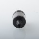 Vapor Giant VG Style MTL RTA Rebuildable Tank Atomizer - Black, 316SS + Glass / PC, 3.3ml, 23mm Diameter