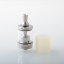 Vapor Giant VG Style MTL RTA Rebuildable Tank Atomizer - Silver, 316SS + Glass / PC, 3.3ml, 23mm Diameter