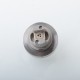 Vapor Giant VG Style MTL RTA Rebuildable Tank Atomizer - Silver, 316SS + Glass / PC, 3.3ml, 23mm Diameter