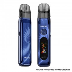 [Ships from Bonded Warehouse] Authentic SMOK Novo Classy 35W Pod System Kit - Sapphire Blue, 1350mAh, 3ml, 0.6ohm / 0.8ohm
