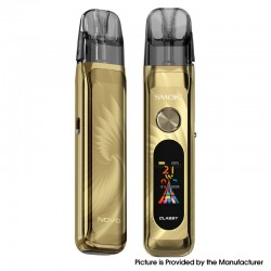 [Ships from Bonded Warehouse] Authentic SMOK Novo Classy 35W Pod System Kit - Lustrous Gold, 1350mAh, 3ml, 0.6ohm / 0.8ohm