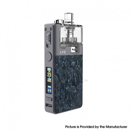 [Ships from Bonded Warehouse] Authentic LVE Orion II Pro 50W Pod Mod Kit Coil Only Kit - Gray Dark Matter, VW 5~50W, 1900mAh