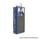 [Ships from Bonded Warehouse] Authentic LVE Orion II Pro 50W Pod Mod Kit RBA + Coil Kit - Blue Textured Carbon, 5~50W, 1900mAh