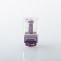 Rekavape Dotshell Limited Edition Style RBA Tank w/ 3 MTL Pin for dotMod dotAIO V1 / V2 AIO Pod - Purple, 1.0mm + 1.2mm + 1.5mm