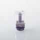 Rekavape Dotshell Limited Edition Style RBA Tank w/ 3 MTL Pin for dotMod dotAIO V1 / V2 AIO Pod - Purple, 1.0mm + 1.2mm + 1.5mm