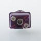 Rekavape Dotshell Limited Edition Style RBA Tank w/ 3 MTL Pin for dotMod dotAIO V1 / V2 AIO Pod - Purple, 1.0mm + 1.2mm + 1.5mm
