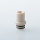 Rekavape Steam Tuners Edge Style 510 Drip Tip - Beige, PEEK