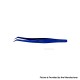 Authentic VETUS MCS-16-12B Lash Tweezers - Blue