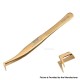 Authentic VETUS MCS-31B 90 Degree Tweezers - Gold