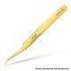 Authentic VETUS MCS-32B Tweezers - Gold