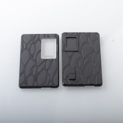 AuthenticMK MODS Engraved Front + Back Panels with Inner Plate for dotMod dotAIO V2 - Pattern B Black