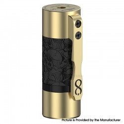 Authentic Thunder Cloud Hyperion V2 Mechanical Mod - Brass Plain, 1 x 18650 / 21700
