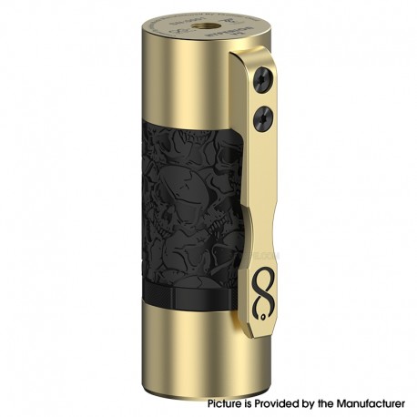 Authentic Thunder Cloud Hyperion V2 Mechanical Mod - Brass Plain, 1 x 18650 / 21700