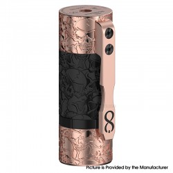 Authentic Thunder Cloud Hyperion V2 Mechanical Mod - Copper Engraved, 1 x 18650 / 21700