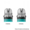 [Ships from Bonded Warehouse] Authentic VOOPOO VINCI S Pod Cartridge for the VINCI E40 / E80 / E120 Kit - 0.6ohm, 4.5ml (2 PCS)