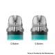 [Ships from Bonded Warehouse] Authentic VOOPOO VINCI S Pod Cartridge for the VINCI E40 / E80 / E120 Kit - 0.6ohm, 4.5ml (2 PCS)