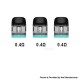 [Ships from Bonded Warehouse] Authentic VOOPOO Argus Snap Pod Cartridge for ARGUS Klyc, ARGUS Matrix Kit - 2ml, 0.4ohm, (3 PCS)