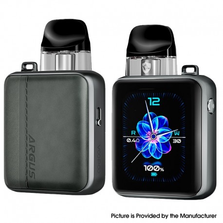[Ships from Bonded Warehouse] Authentic VOOPOO Argus P3 30W Pod System Kit - Grey Leather, 1500mAh, 2ml, 0.4ohm / 0.7ohm