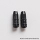 YFTK 316 Stainless Steel Wicks-DLC with O-rings for YFTK Flash e-Vapor V4.5S+ RTA - Black (2 PCS)