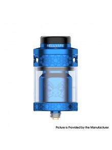 [Ships from Bonded Warehouse] Authentic Hellvape Dead Rabbit 4 RTA Tank Atomizer - Blue, 3.5ml / 5.5ml, 26mm Diameter