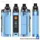 [Ships from Bonded Warehouse] Authentic Vaporesso Armour GS 80W Pod Mod Kit DTL Version - Racing Blackfire, VW 5~80W, 1 x 18650