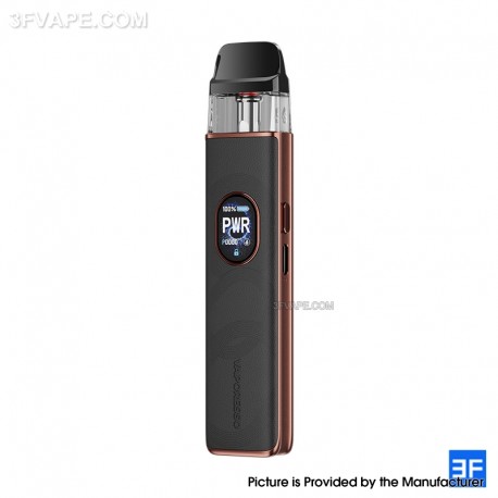 [Ships from Bonded Warehouse] Authentic Vaporesso XROS 5 Pod System Kit - Black Leather, 1500mAh, 3ml, 0.4ohm / 0.6ohm