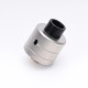 YFTK Haku Phenom Style RDA Rebuildable Dripping Atomizer w/ BF Pin - Silver, 316 Stainless Steel, 22mm Diameter