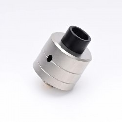 YFTK Haku Phenom Style RDA Rebuildable Dripping Atomizer w/ BF Pin - Silver, 316 Stainless Steel, 22mm Diameter