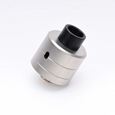 YFTK Haku Phenom Style RDA Rebuildable Dripping Atomizer w/ BF Pin - Silver, 316 Stainless Steel, 22mm Diameter