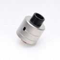 YFTK Haku Phenom Style RDA Rebuildable Dripping Atomizer w/ BF Pin - Silver, 316 Stainless Steel, 22mm Diameter