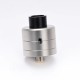 YFTK Haku Phenom Style RDA Rebuildable Dripping Atomizer w/ BF Pin - Silver, 316 Stainless Steel, 22mm Diameter