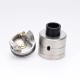YFTK Haku Phenom Style RDA Rebuildable Dripping Atomizer w/ BF Pin - Silver, 316 Stainless Steel, 22mm Diameter