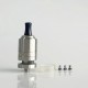 Rekavape Cocoon Style MTL RTA Rebuildable Tank Atomizer - Silver, 3.0ml, 2 x 0.9mm / 2 x 1.5mm Arip Pin, 22mm Diameter